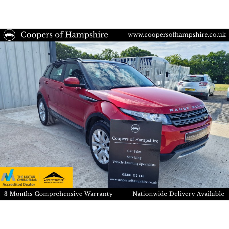 2015 Land Rover Range Rover Evoque Pure 2.2 SD4 4x4 Automatic