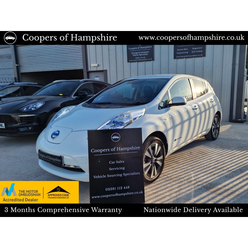 2017 Nissan Leaf Tekna 30KWh Automatic (Battery Owned) (ULEZ Compliant) -- SOLD --