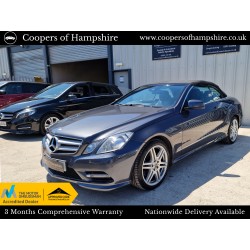 2012 Mercedes E250 CDI BlueEfficiency Sport Convertible Automatic