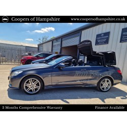 2012 Mercedes E250 CDI BlueEfficiency Sport Convertible Automatic