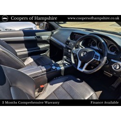 2012 Mercedes E250 CDI BlueEfficiency Sport Convertible Automatic