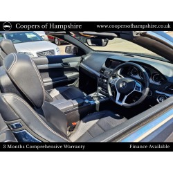 2012 Mercedes E250 CDI BlueEfficiency Sport Convertible Automatic