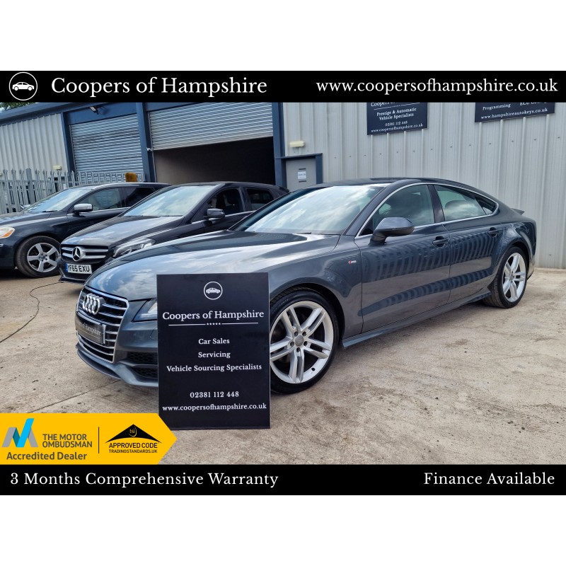 2013 Audi A7 Sportback 3.0 V6 TDI S-Line S-Tronic Automatic