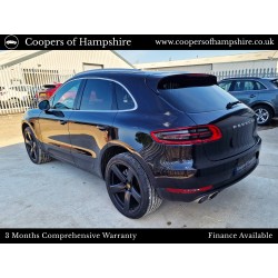 2017 Porsche Macan S 3.0 TD V6 PDK 4WD Euro 6 Automatic with Opening Panoramic Glass Roof