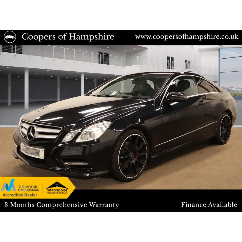 2013 Mercedes E220 CDI Sport Coupe Automatic -- UNDERGOING PREPARATION --