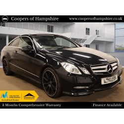 2013 Mercedes E220 CDI Sport Coupe Automatic -- UNDERGOING PREPARATION --
