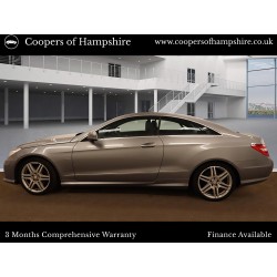 2010 Mercedes E350 CDI Sport Coupe Automatic -- UNDERGOING PREPARATION --