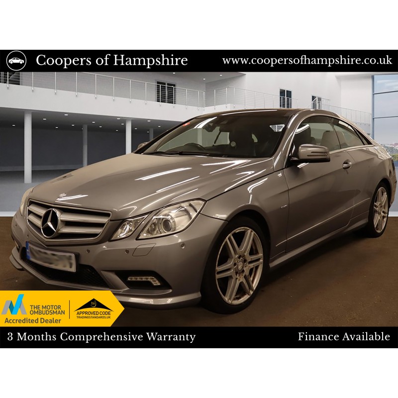 2010 Mercedes E350 CDI Sport Coupe Automatic -- UNDERGOING PREPARATION --