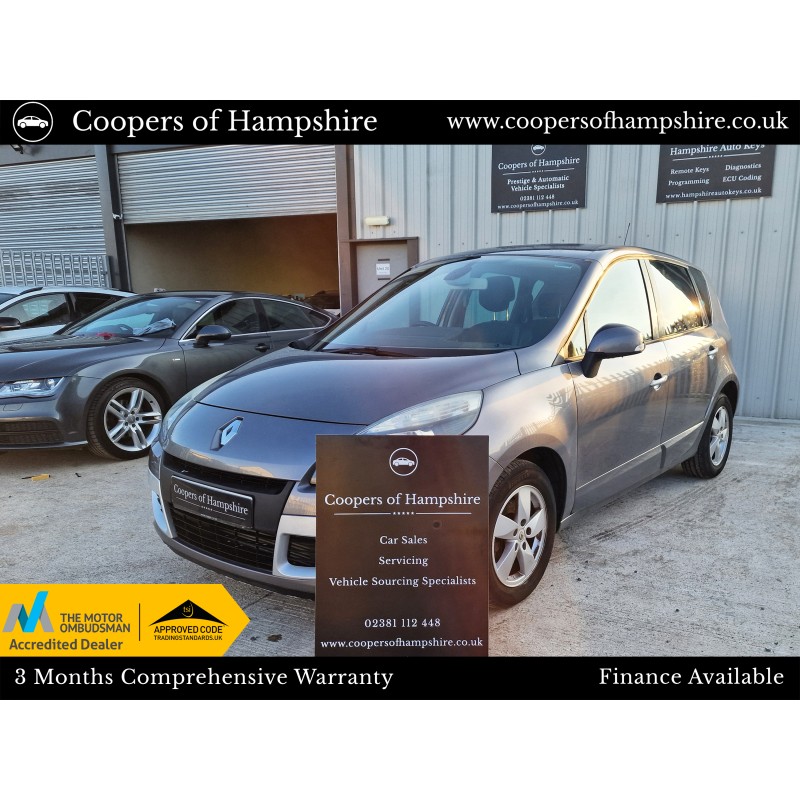 2012 Renault Scenic Dynamique Tom Tom 1.5 DCI Automatic