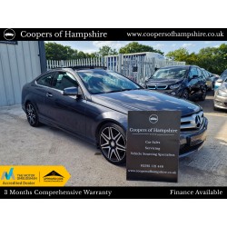 2013 Mercedes C250 CDI AMG Sport Plus Coupe Automatic -- UNDERGOING PREPARATION --