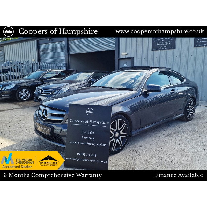 2013 Mercedes C250 CDI AMG Sport Plus Coupe Automatic -- UNDERGOING PREPARATION --
