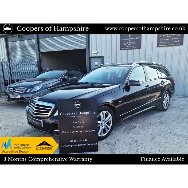 2012 Mercedes E220 CDI Executive SE Estate Automatic -- UNDERGOING PREPARATION --