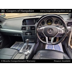 2011 Mercedes E200 1.8 CGI Petrol BlueEfficiency Sport Coupe Automatic (ULEZ COMPLIANT)