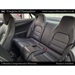 2011 Mercedes E200 1.8 CGI Petrol BlueEfficiency Sport Coupe Automatic (ULEZ COMPLIANT)