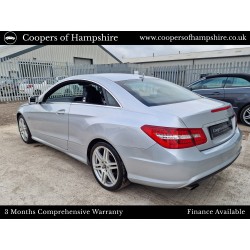 2011 Mercedes E200 1.8 CGI Petrol BlueEfficiency Sport Coupe Automatic (ULEZ COMPLIANT) -- UNDERGOING PREPARATION --
