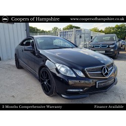 2013 Mercedes E220 CDI Sport Coupe Automatic -- SOLD --