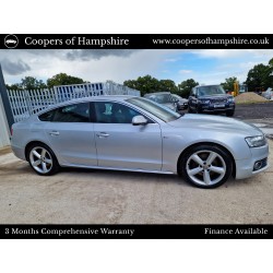 2010 Audi A5 Sportback 2.0 TFSI Quattro AWD S-Line S-Tronic Automatic (ULEZ Compliant)