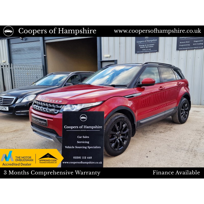 2015 Land Rover Range Rover Evoque Pure 2.2 SD4 4x4 Automatic