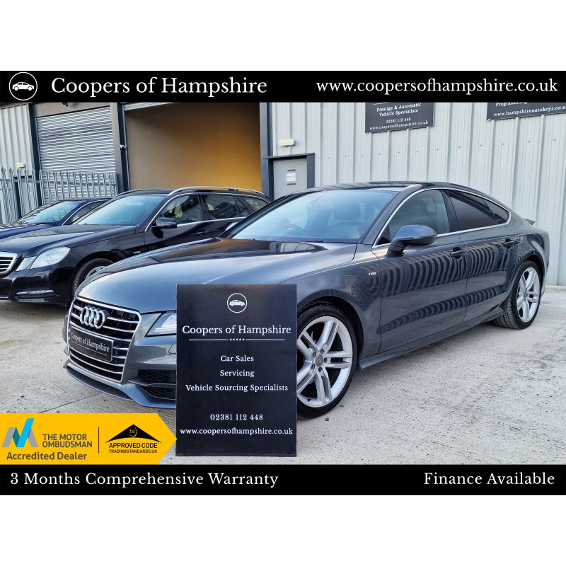 2013 Audi A7 Sportback 3.0 V6 TDI S-Line S-Tronic Automatic