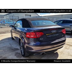 2013 Audi A3 2.0 TDI S-Line Cabriolet Convertible Automatic -- UNDERGOING PREPARATION --