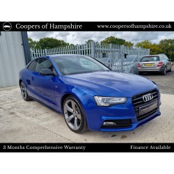 2016 Audi A5 Coupe 2.0 TDI 190 Black Edition Plus Automatic -- SOLD --