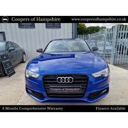 2016 Audi A5 Coupe 2.0 TDI 190 Black Edition Plus Automatic -- SOLD --