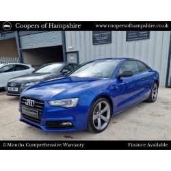 2016 Audi A5 Coupe 2.0 TDI 190 Black Edition Plus Automatic -- SOLD --