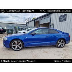 2016 Audi A5 Coupe 2.0 TDI 190 Black Edition Plus Automatic -- SOLD --
