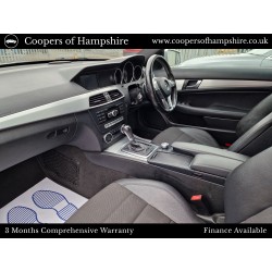 2012 Mercedes C250 1.8 CGI Petrol BlueEfficiency AMG Sport Coupe Automatic (ULEZ COMPLIANT)