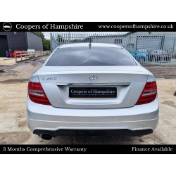 2012 Mercedes C250 1.8 CGI Petrol BlueEfficiency AMG Sport Coupe Automatic (ULEZ COMPLIANT)