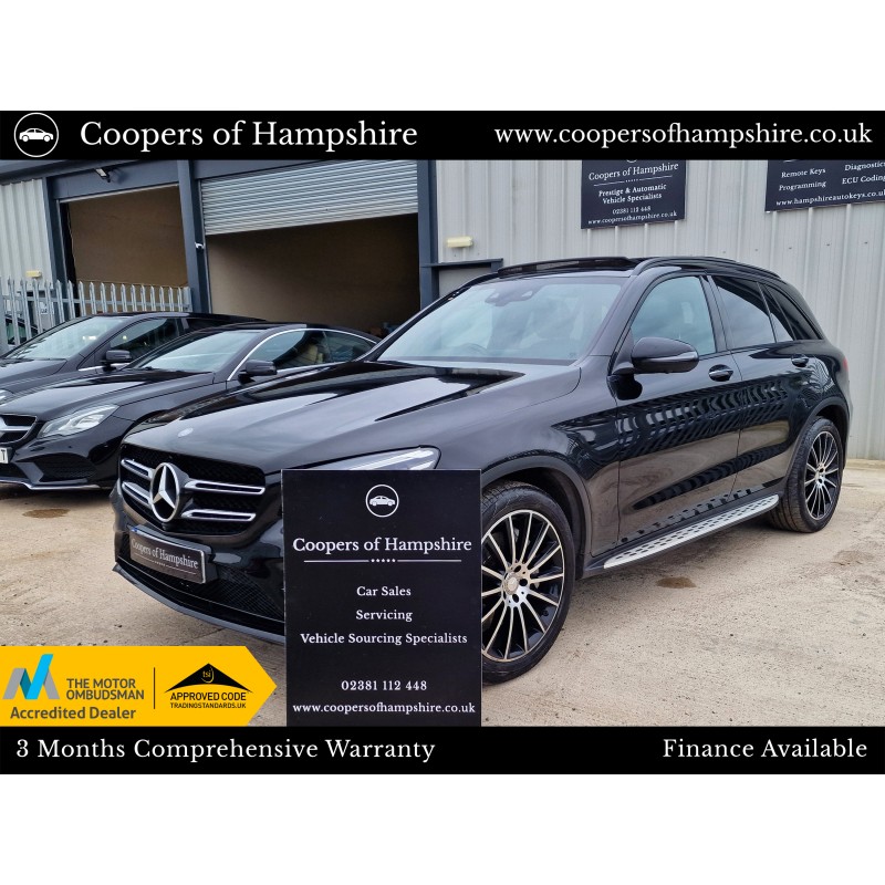 2016 Mercedes GLC 220d Sport Premium 4M Automatic with Glass Panoramic Roof (ULEZ Compliant)
