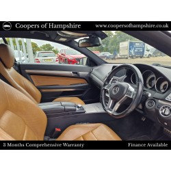 2013 Mercedes E220 CDI BlueEfficiency Sport Coupe Automatic -- UNDERGOING PREPARATION --