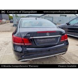 2013 Mercedes E220 CDI BlueEfficiency Sport Coupe Automatic -- UNDERGOING PREPARATION --