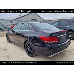 2013 Mercedes E220 CDI BlueEfficiency Sport Coupe Automatic -- UNDERGOING PREPARATION --