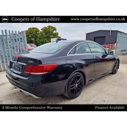 2013 Mercedes E220 CDI BlueEfficiency Sport Coupe Automatic -- UNDERGOING PREPARATION --