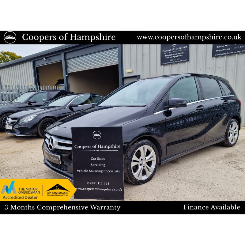 2015 Mercedes B200 CDI Sport Premium MPV Automatic Euro 6 (ULEZ Compliant)