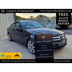 2012 Mercedes C220 CDI BlueEfficiency AMG Sport Coupe Automatic -- UNDERGOING PREPARATION --