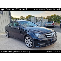 2012 Mercedes C220 CDI BlueEfficiency AMG Sport Coupe Automatic -- UNDERGOING PREPARATION --