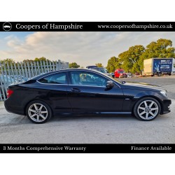 2012 Mercedes C220 CDI BlueEfficiency AMG Sport Coupe Automatic -- UNDERGOING PREPARATION --