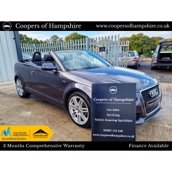 2013 Audi A3 2.0 TDI S-Line Cabriolet Convertible Automatic -- UNDERGOING PREPARATION --