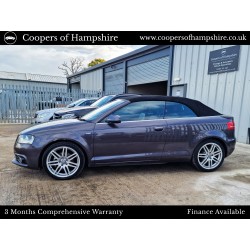 2013 Audi A3 2.0 TDI S-Line Cabriolet Convertible Automatic -- UNDERGOING PREPARATION --