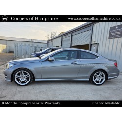 2012 Mercedes C220 CDI BlueEfficiency AMG Sport Coupe Automatic