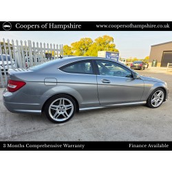 2012 Mercedes C220 CDI BlueEfficiency AMG Sport Coupe Automatic