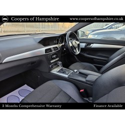 2012 Mercedes C220 CDI BlueEfficiency AMG Sport Coupe Automatic