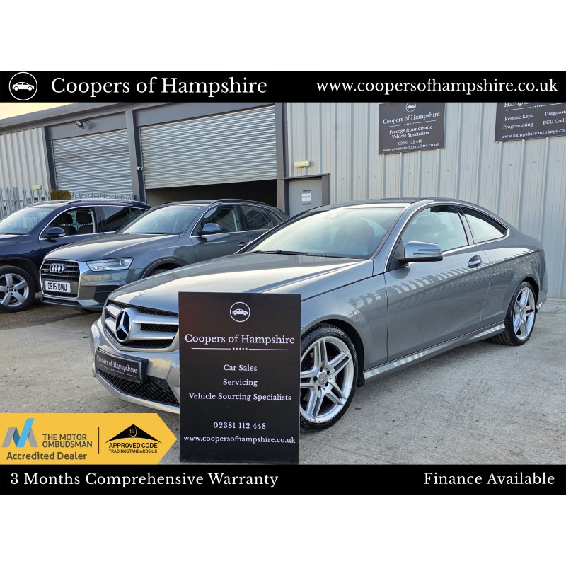 2012 Mercedes C220 CDI BlueEfficiency AMG Sport Coupe Automatic -- INITIAL PAYMENT TAKEN --