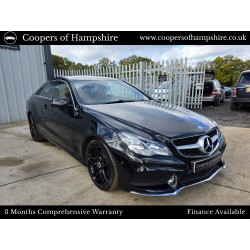 2013 Mercedes E220 CDI BlueEfficiency Sport Coupe Automatic