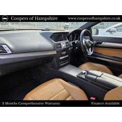 2013 Mercedes E220 CDI BlueEfficiency Sport Coupe Automatic