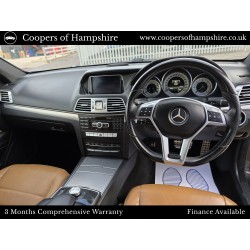 2013 Mercedes E220 CDI BlueEfficiency Sport Coupe Automatic