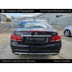 2013 Mercedes E220 CDI BlueEfficiency Sport Coupe Automatic