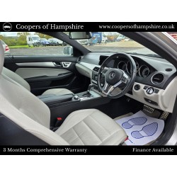 2011 Mercedes C250 CDI BlueEfficiency AMG Sport Premium Plus Coupe Automatic